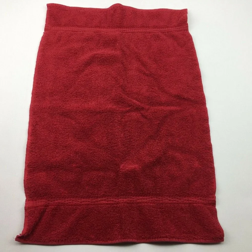 Mainstays Home Caress Bathroom Bath Hand Towel Washcloth Mickey Mouse Red Yellow